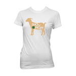 4-H Mom Graphic Tee - Goat Show Mom - White