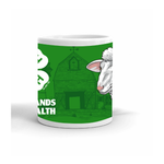 Sheep 4-H Mug Farm Scene  - Middle