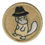 Proper Platypus Patrol Patch - embroidered 2 in round