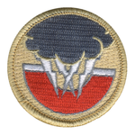 Lightning Storm Patrol Patch - embroidered 2 in round