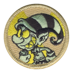 Radioactive Elf Patrol Patch - embroidered 2 in round