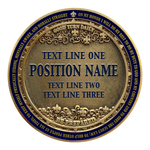Troop Unit Leadership Position Coin Design Option