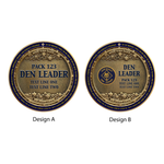 BSA Logo Den Leader Coin Design Options