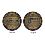 Scouting America Logo Cubmaster Coin Design Options