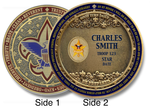 Star Scout Coin Design Option Scouting America