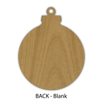 Ornament BACK (Blank)
