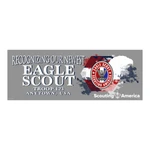 Eagle Scout Banner with Scouting America Trademark (36" Tall x 96" wide Banner)