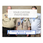 Personalized Canvas Print - Silver Beaver Custom Group Photo | Text Customization Bottom