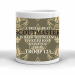 Scoutmaster Gift Scouting Coffee Mug - A Truly Great Scoutmaster SP8872 - Middle View