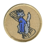Nacho Cat Patrol Patch - embroidered 2 in round