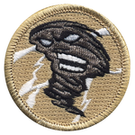 Cyclone Scout Patrol Patch - embroidered 2 inch round by ClassB