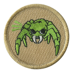 Barking Spider Scout Patrol Patch - embroidered 2 inch round by ClassB