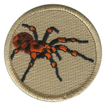 Tarantula Scout Patrol Patch - embroidered 2 inch round by ClassB