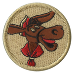 Pedro The Mail Burro Scout Patrol Patch - embroidered 2 inch round by ClassB