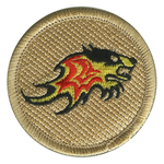 Fire Badger Scout Patrol Patch - embroidered 2 inch round by ClassB
