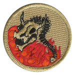 Dragon Blazer Scout Patrol Patch - embroidered 2 inch round by ClassB