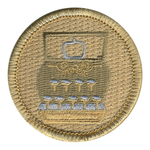 Vintage Cash Register Scout Patrol Patch - embroidered 2 inch round by ClassB