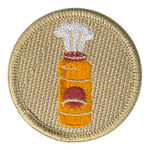 Powder Scout Patrol Patch - embroidered 2 inch round by ClassB