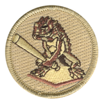 Sandlot Horned Toad Scout Patrol Patch - embroidered 2 inch round by ClassB