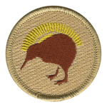 Thunder Kiwi Scout Patrol Patch - embroidered 2 inch round by ClassB