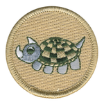 Rhinoturtles Scout Patrol Patch - embroidered 2 inch round by ClassB
