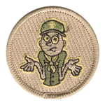 Wasn't Me Scout Patrol Patch - embroidered 2 inch round by ClassB