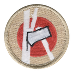 Axhttps://cdn11.bigcommerce.com/s-tvu0xuc8/products/3457/images/24577/Axe_Patrol_Patch__84491.1699993721.500.659.png?c=2e Scout Patrol Patch - embroidered 2 inch round by ClassB