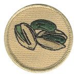 Pistachio Patrol Patch - embroidered 2 in round by ClassB