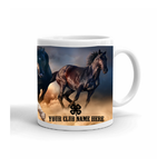 4-H Mug - Galloping Horses - Right Side by ClassB