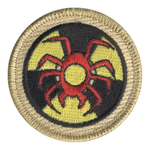 Radioactive Spider Patrol Patch - embroidered 2 in round by ClassB