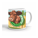 Beef Cattle 4-H Mug Farm Landscape - Right Side by ClassB