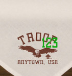 Troop Neckerchief with Custom Design 
