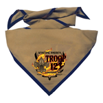 Troop Neckerchief with Troop Forged in Fire and Scouting America logo