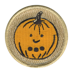 Pumpkin Patrol Patch - embroidered 2 in round by ClassB