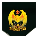 Troop Neckerchief with Rising Phoenix and Scouting America Logo