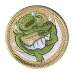 Cosmic Crocs Patrol Patch - embroidered 2 in round by ClassB