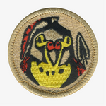 Weaponized Parkeets Patrol Patch - embroidered 2 in round by ClassB
