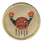 Furious Flying Tortilla Patrol Patch - embroidered 2 in round by ClassB
