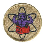 Atomic Toaster Oysters Patrol Patch - embroidered 2 in round