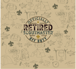 Scouts BSA Stainless Steel Tumbler - Officially Off Duty Retired Scoutmaster