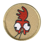Bizarre Chicken Patrol Patch - embroidered 2 in round by ClassB