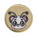 Super Ant Panda Patrol Patch - embroidered 2 in round