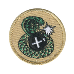 Exploding Cobras Patrol Patch - embroidered 2 in round