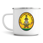 Scouts BSA Ask Your Senior Patrol Leader Metal Enamel Mug