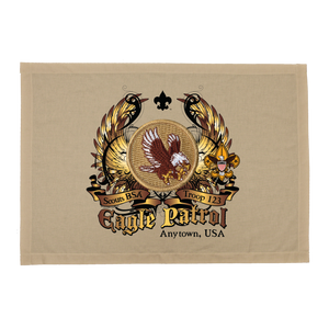 Eagle Patrol Patch Flag with Colored Wings Eagle Patrol Patch Flag with Colored Wings
