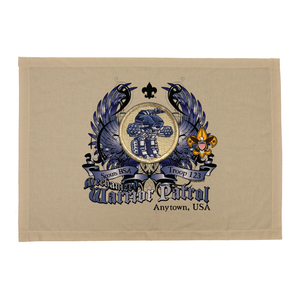 Scouts BSA Troop Patrol Patch Flag with Mech Warrior Patrol Patch Scouts BSA Troop Patrol Patch Flag with Mech Warrior Patrol Patch