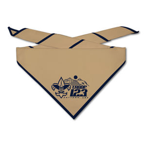 Scout Troop Neckerchief with Scouting Mountains (SP5618) Scout Troop Neckerchief with Scouting Mountains (SP5618)