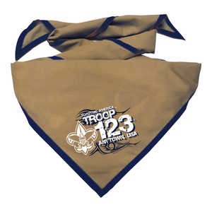 Troop Neckerchief with BSA Logo Troop Neckerchief with BSA Logo