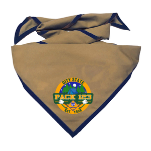 Pack Neckerchief with Cub Scout Logo Pack Neckerchief with Cub Scout Logo