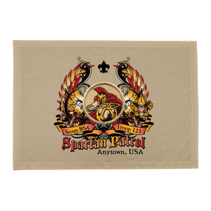 Scouts BSA Troop Patrol Patch Flag with Spartan Patrol Patch Scouts BSA Troop Patrol Patch Flag with Spartan Patrol Patch
